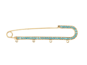 Blue Lines 3.25 Inches 4 Loops