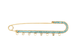 Blue Lines 3.25 Inches 8 Loops